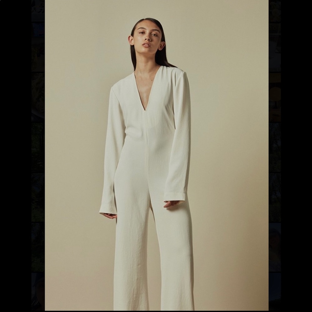 Paris Georgia White Stella Jumpsuit.